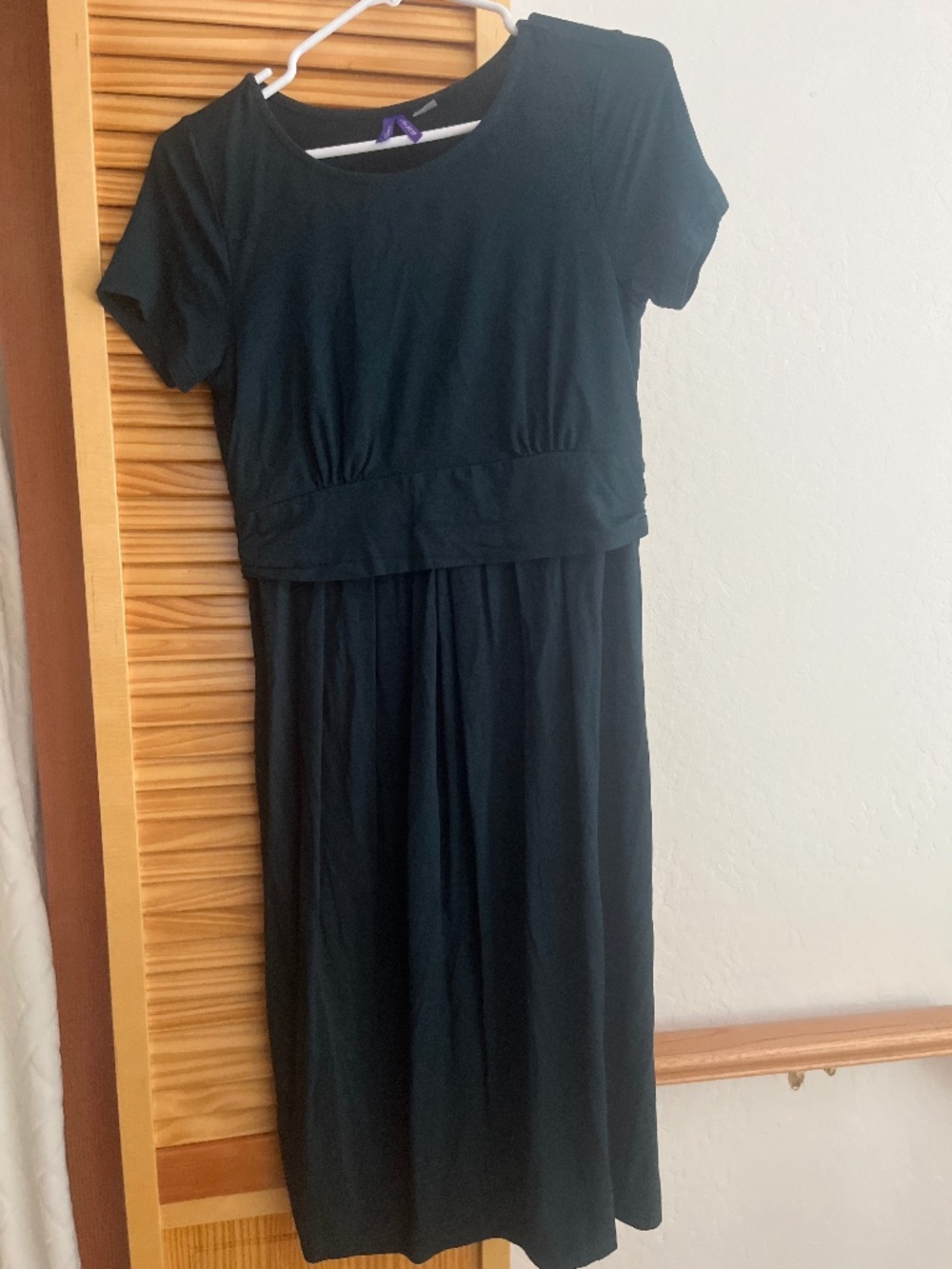 Seraphine postpartum dress, forest green